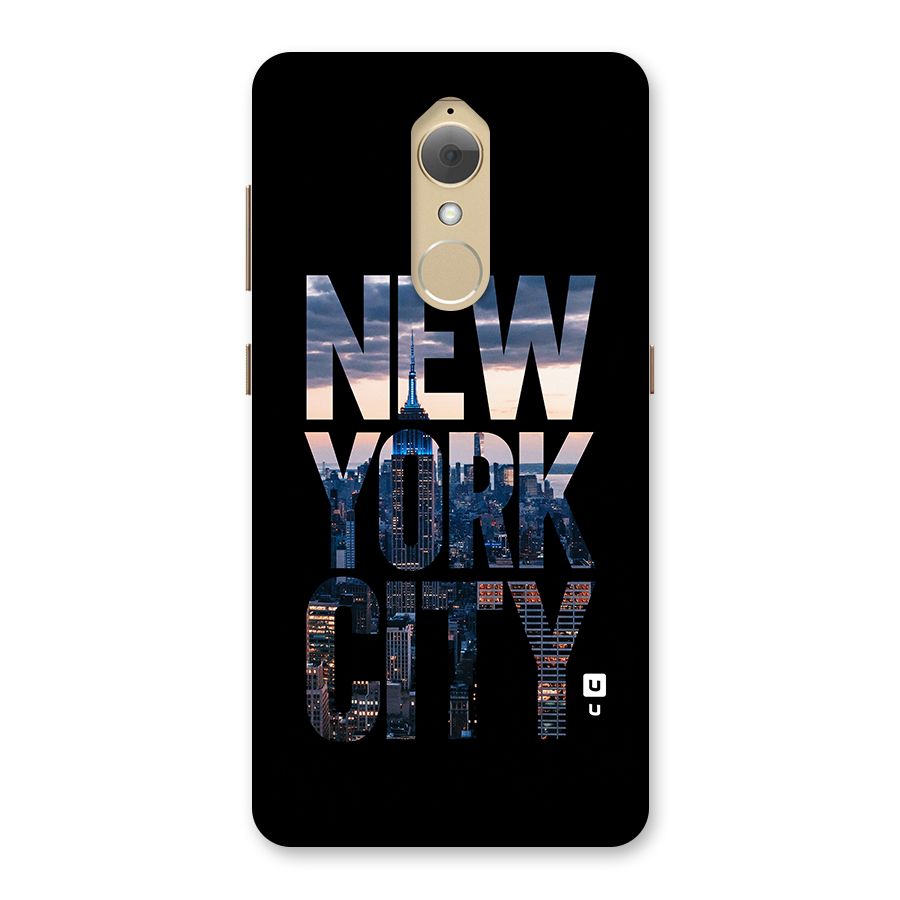 New York City Back Case for Lenovo K8