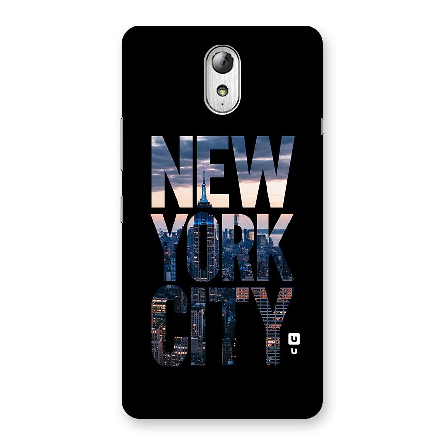 New York City Back Case for Lenovo Vibe P1M