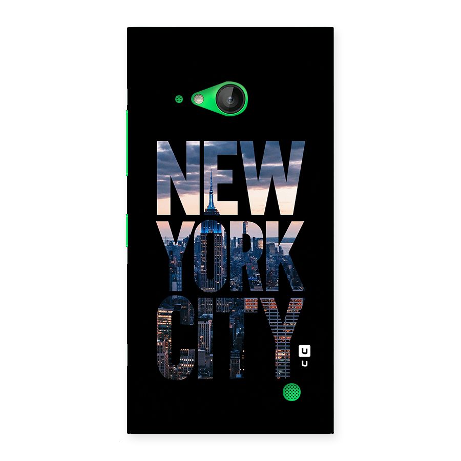 New York City Back Case for Lumia 730