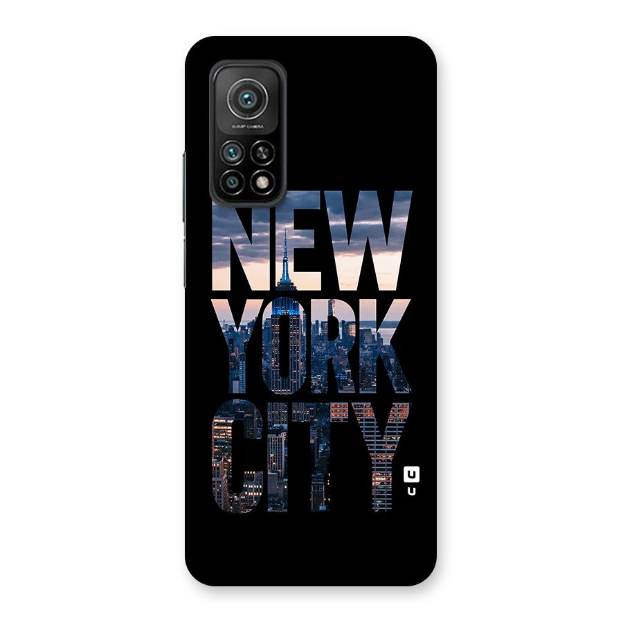 New York City Back Case for Mi 10T Pro 5G