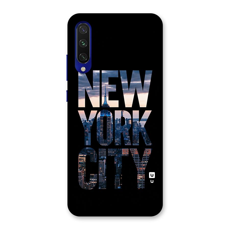 New York City Back Case for Mi A3