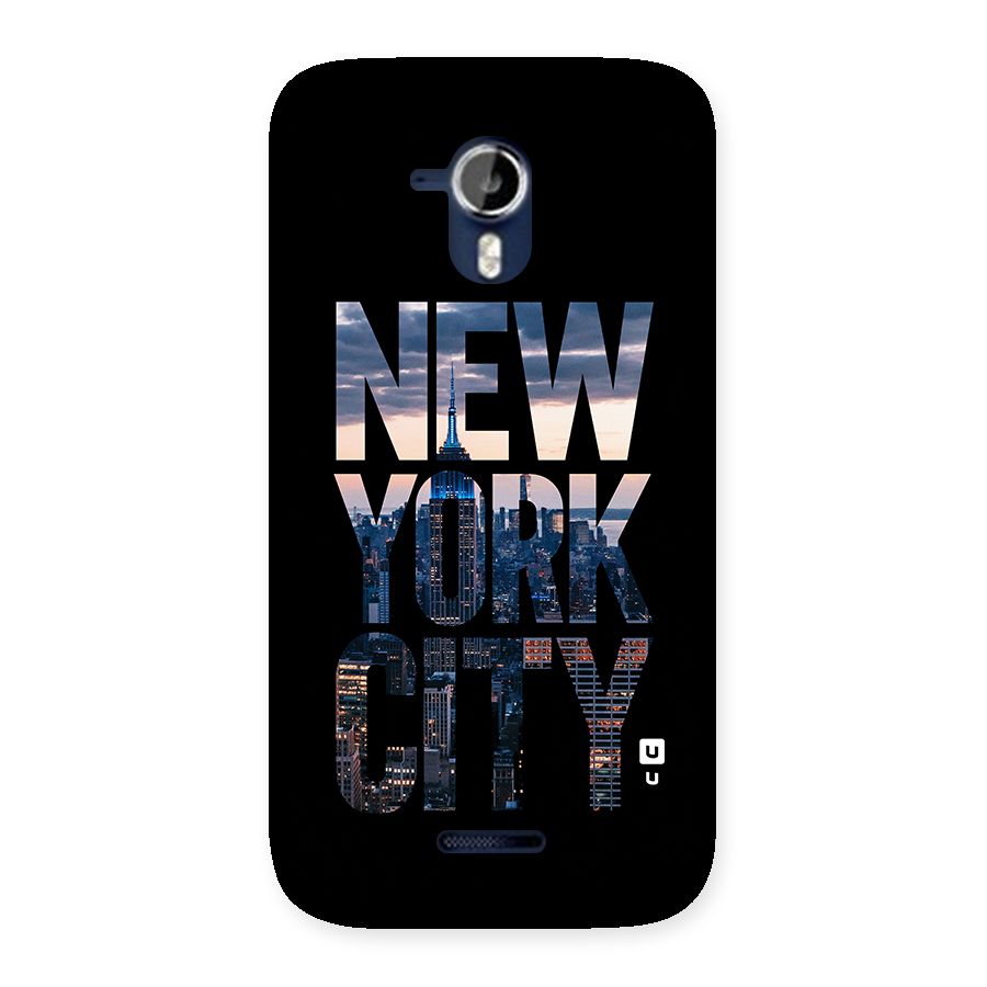 New York City Back Case for Micromax Canvas Magnus A117
