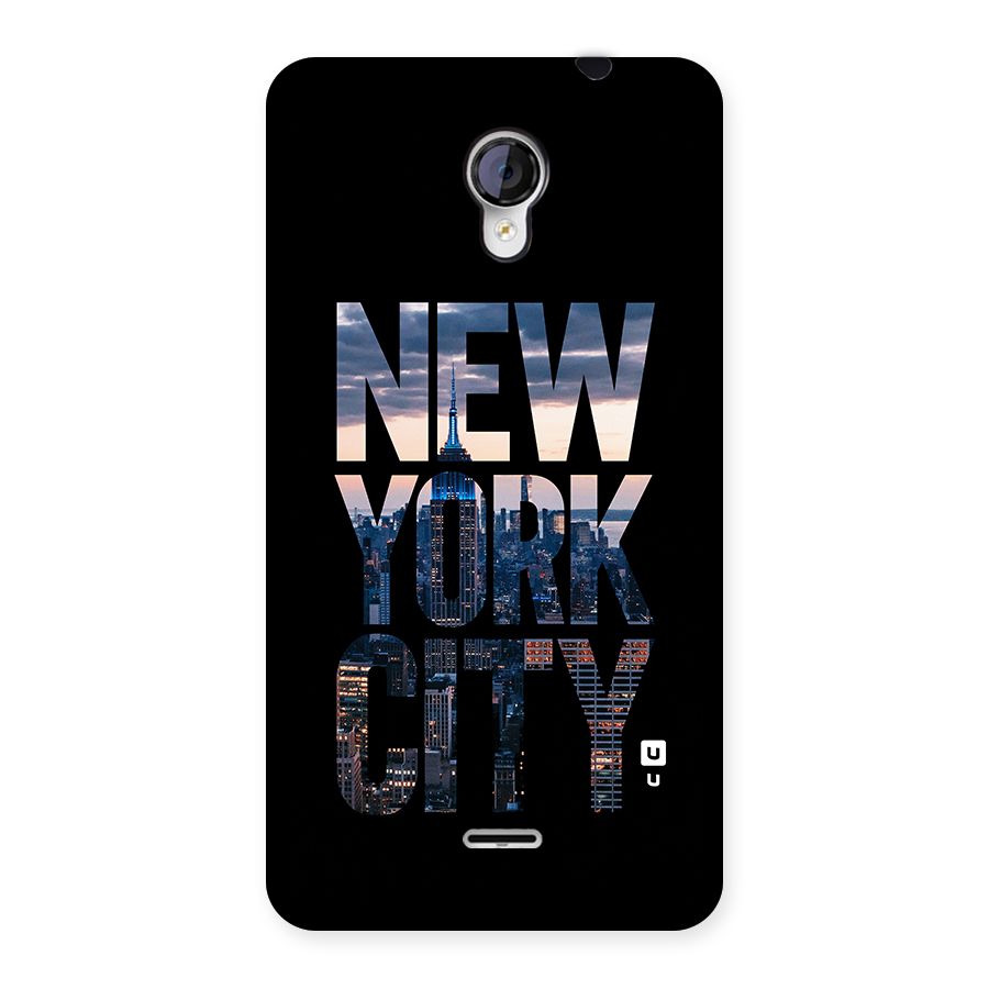 New York City Back Case for Micromax Unite 2 A106