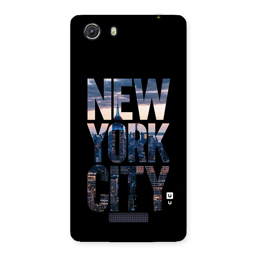 New York City Back Case for Micromax Unite 3