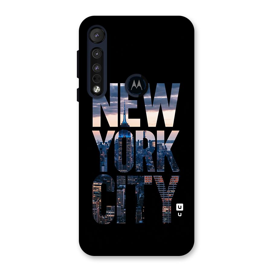 New York City Back Case for Motorola One Macro