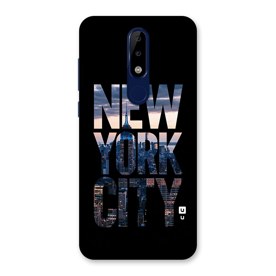 New York City Back Case for Nokia 5.1 Plus