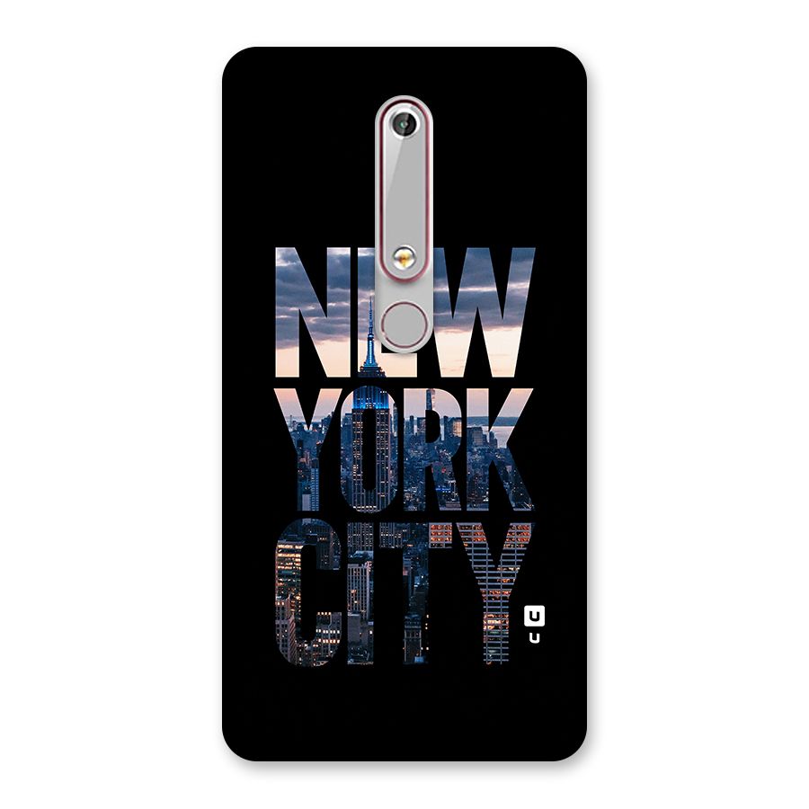 New York City Back Case for Nokia 6.1