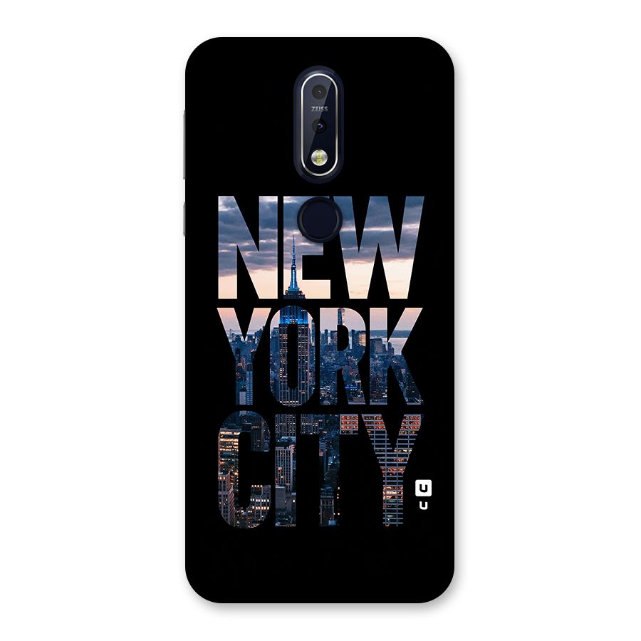 New York City Back Case for Nokia 7.1