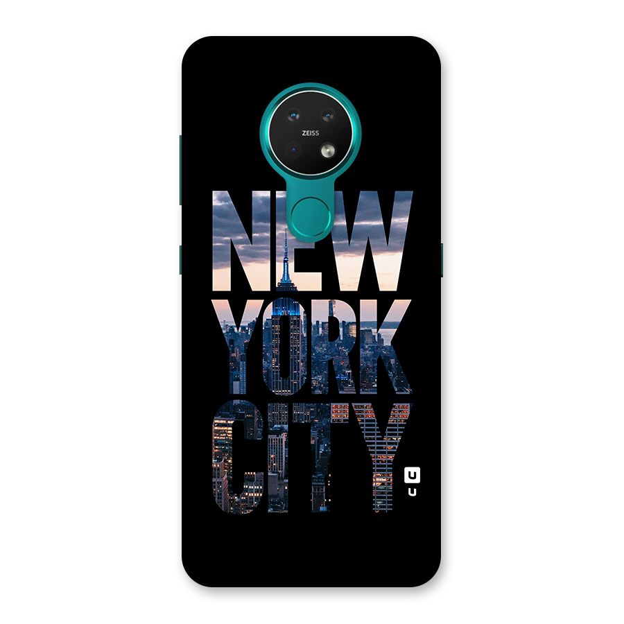 New York City Back Case for Nokia 7.2