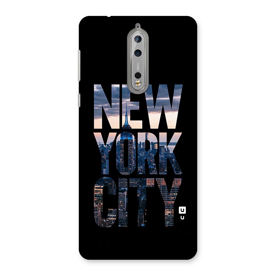New York City Back Case for Nokia 8