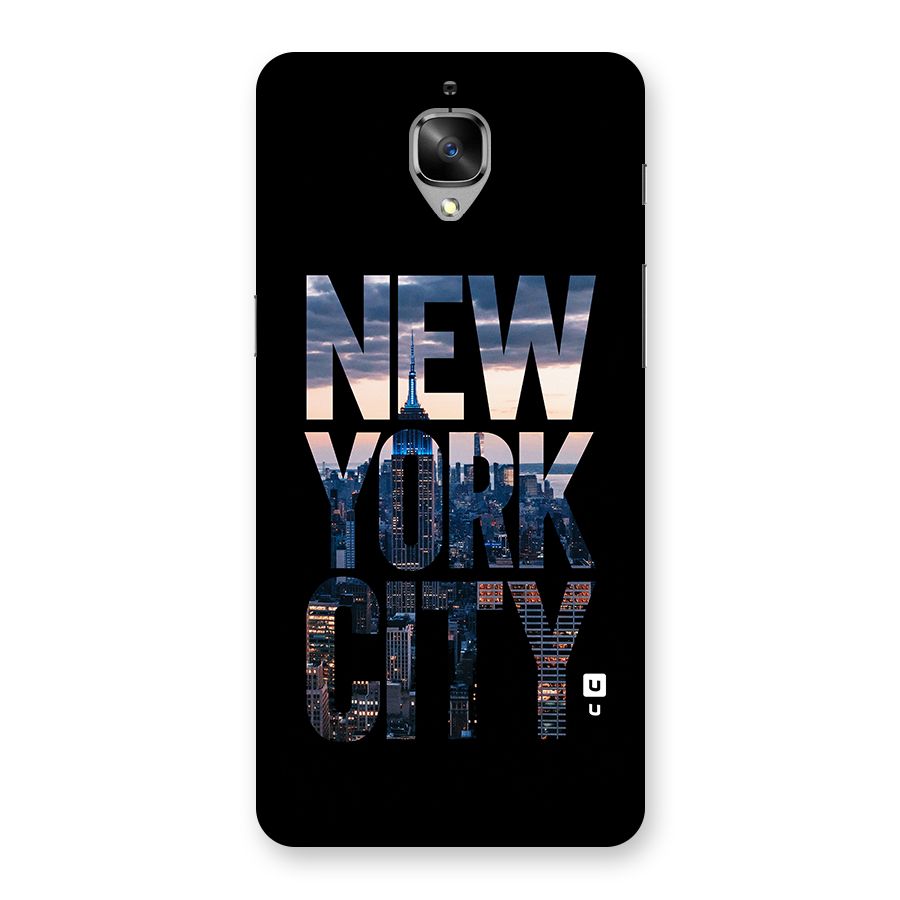 New York City Back Case for OnePlus 3