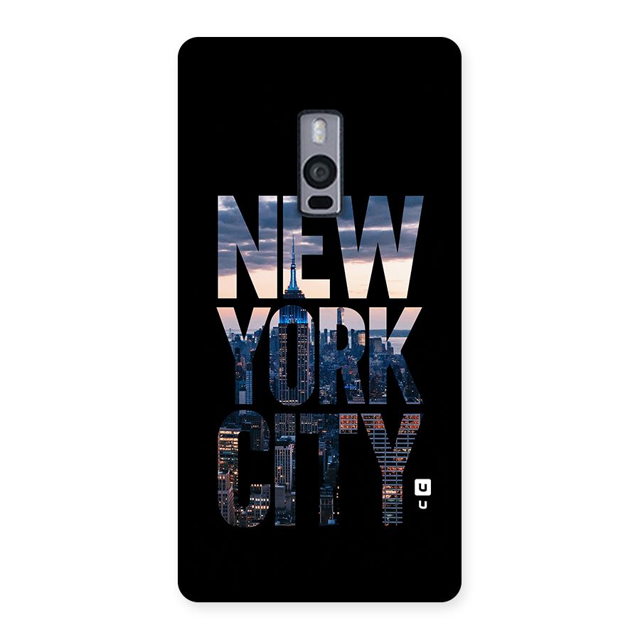 New York City Back Case for OnePlus Two
