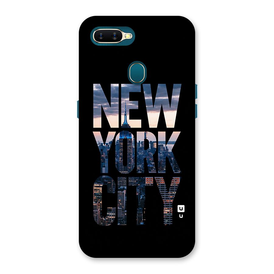 New York City Back Case for Oppo A11k