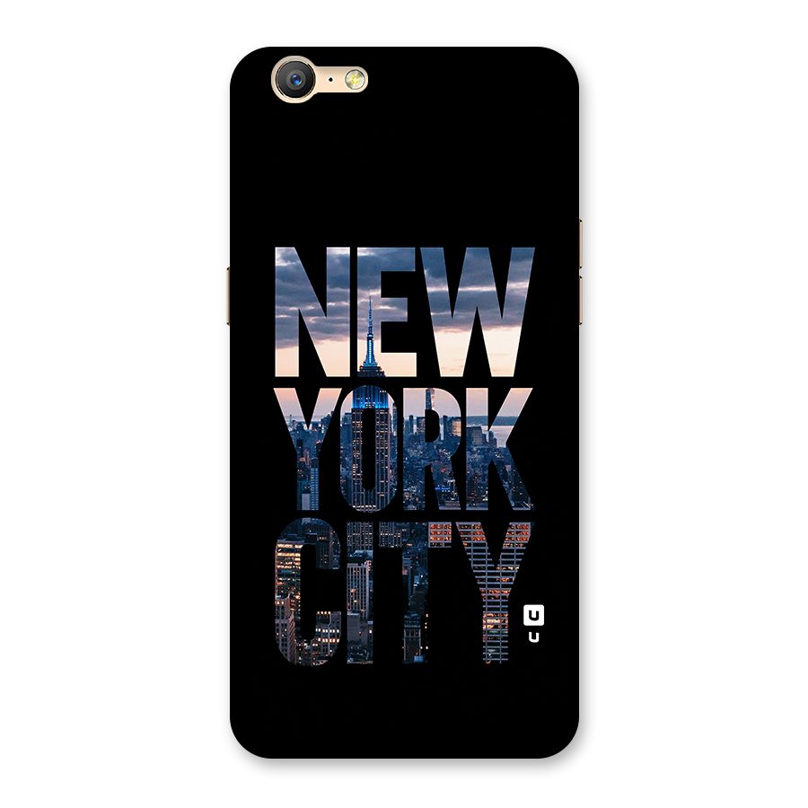 New York City Back Case for Oppo A39