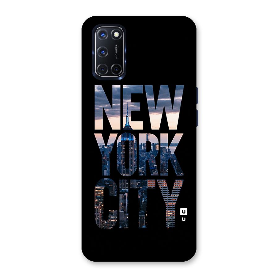 New York City Back Case for Oppo A52