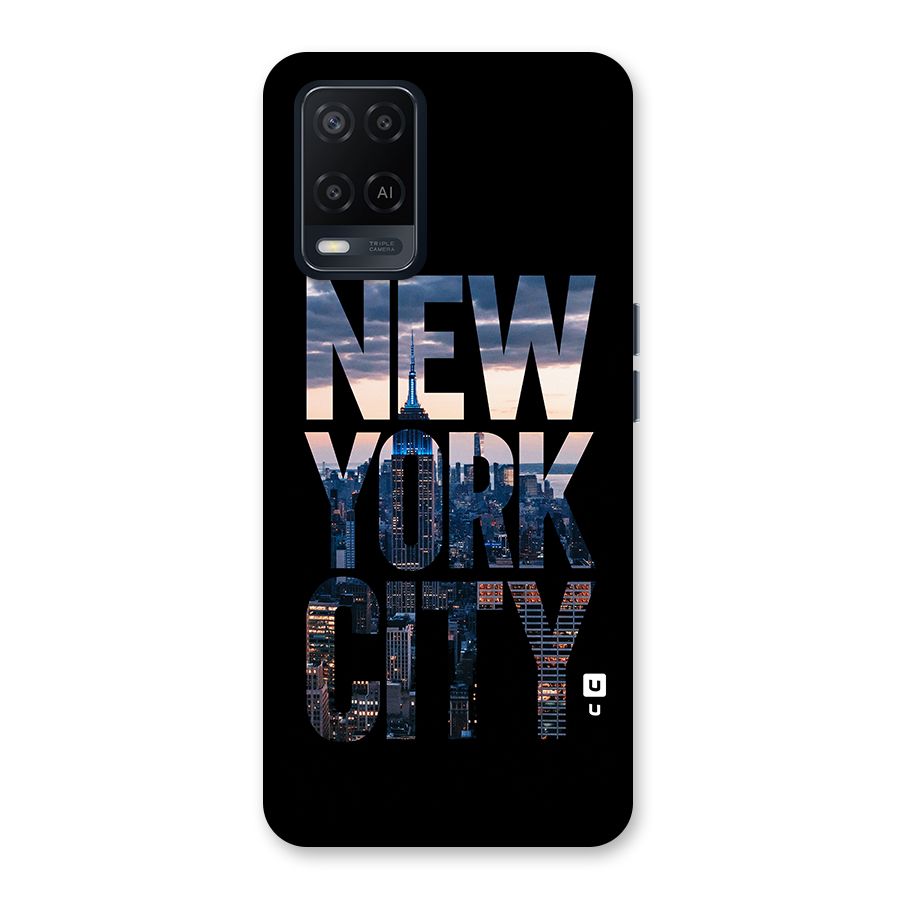 New York City Back Case for Oppo A54