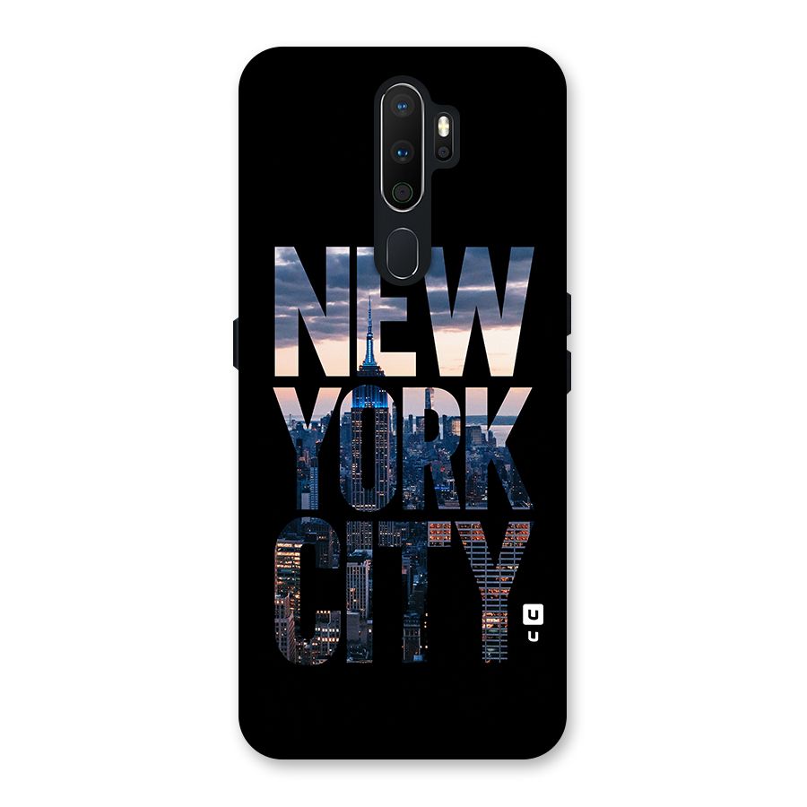 New York City Back Case for Oppo A5 (2020)