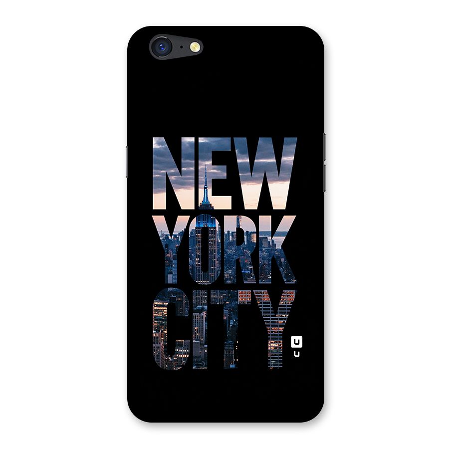 New York City Back Case for Oppo A71