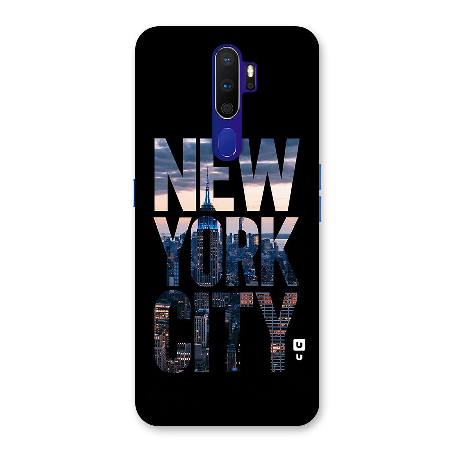 New York City Back Case for Oppo A9 (2020)