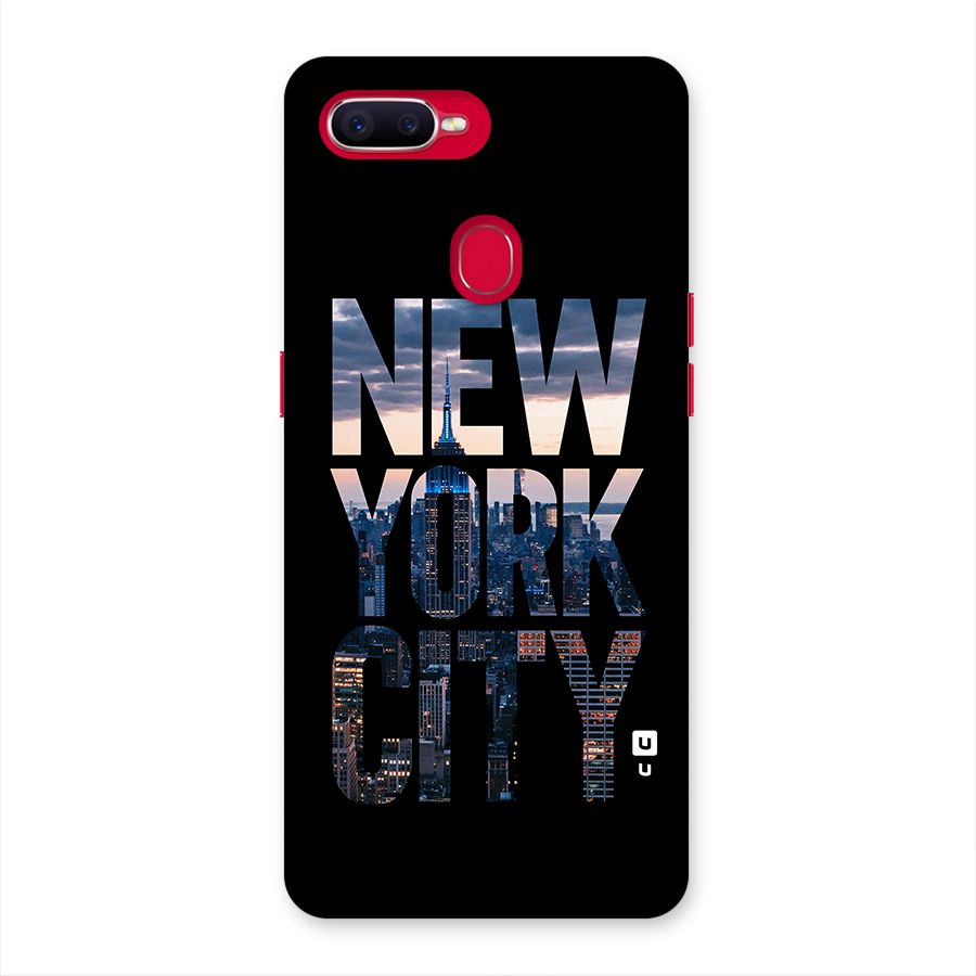 New York City Back Case for Oppo F9 Pro