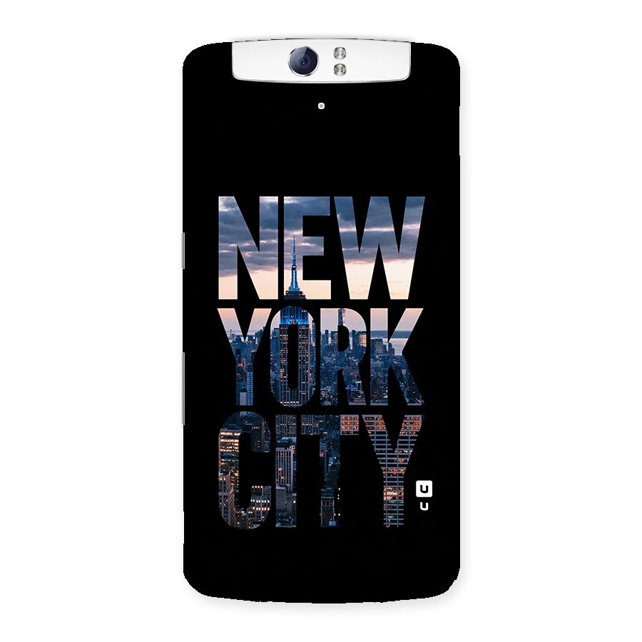 New York City Back Case for Oppo N1