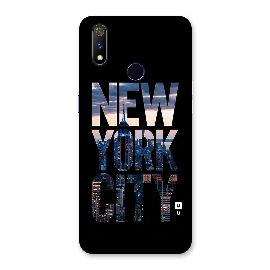 New York City Back Case for Realme 3 Pro