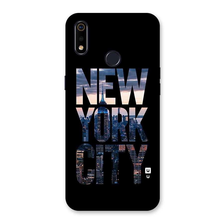 New York City Back Case for Realme 3i