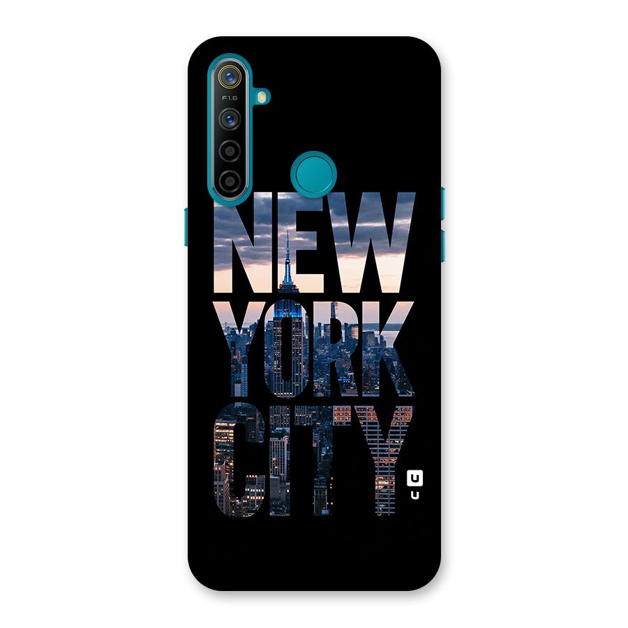 New York City Back Case for Realme 5i
