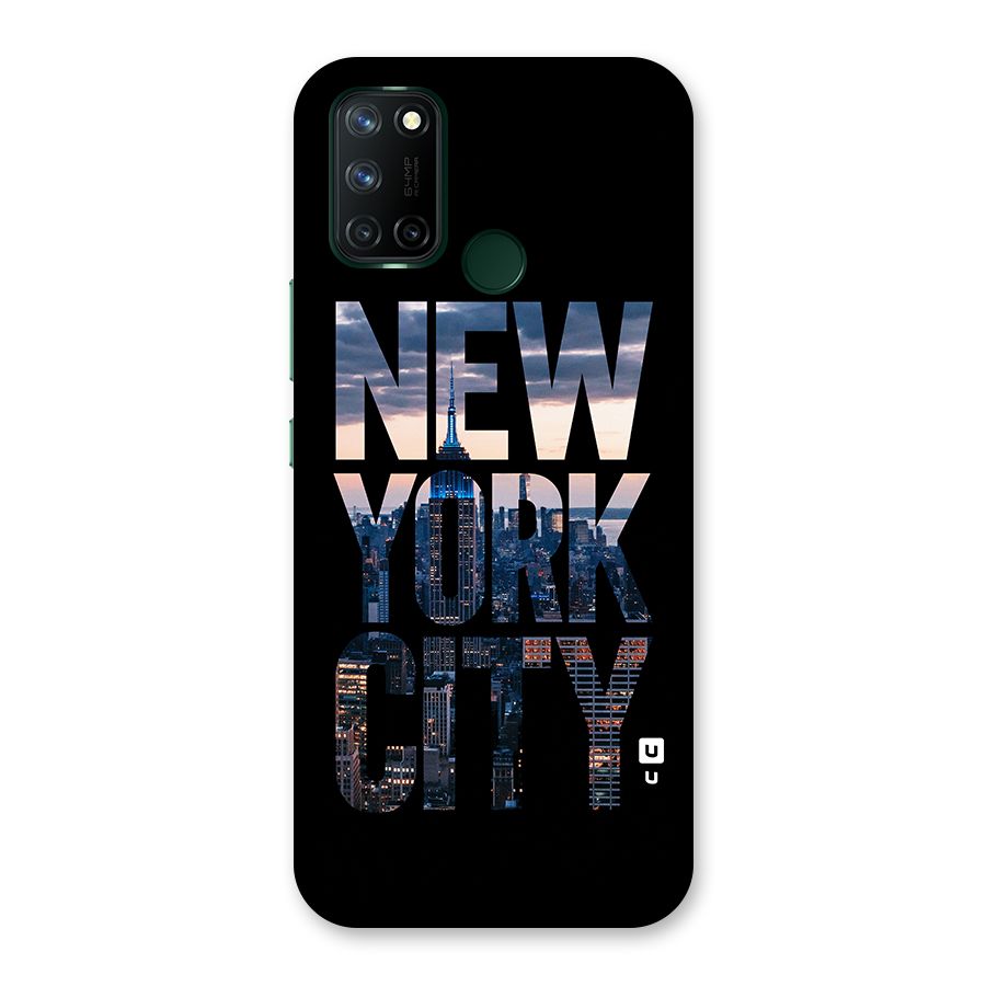 New York City Back Case for Realme 7i