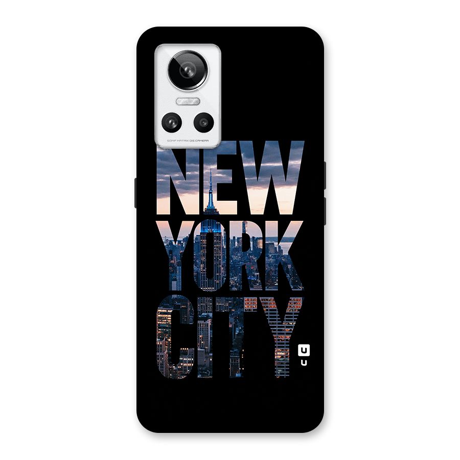 New York City Back Case for Realme GT Neo 3
