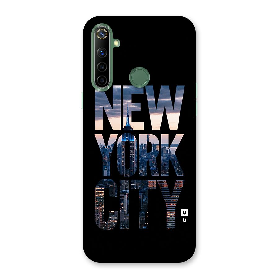 New York City Back Case for Realme Narzo 10