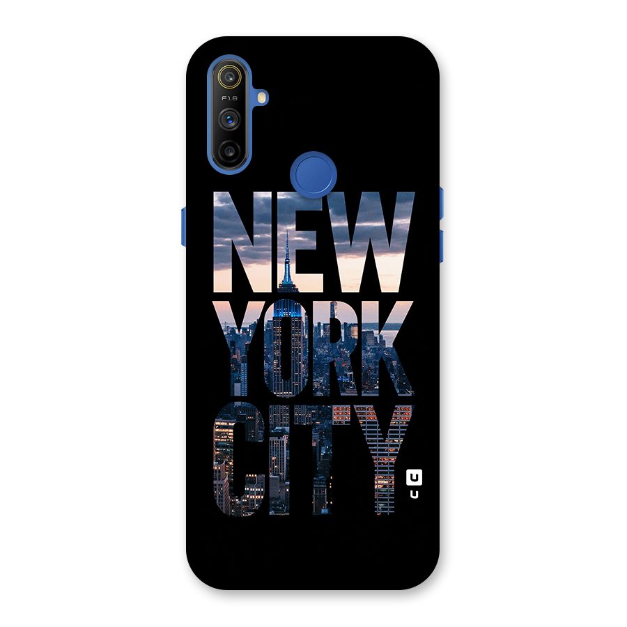 New York City Back Case for Realme Narzo 10A