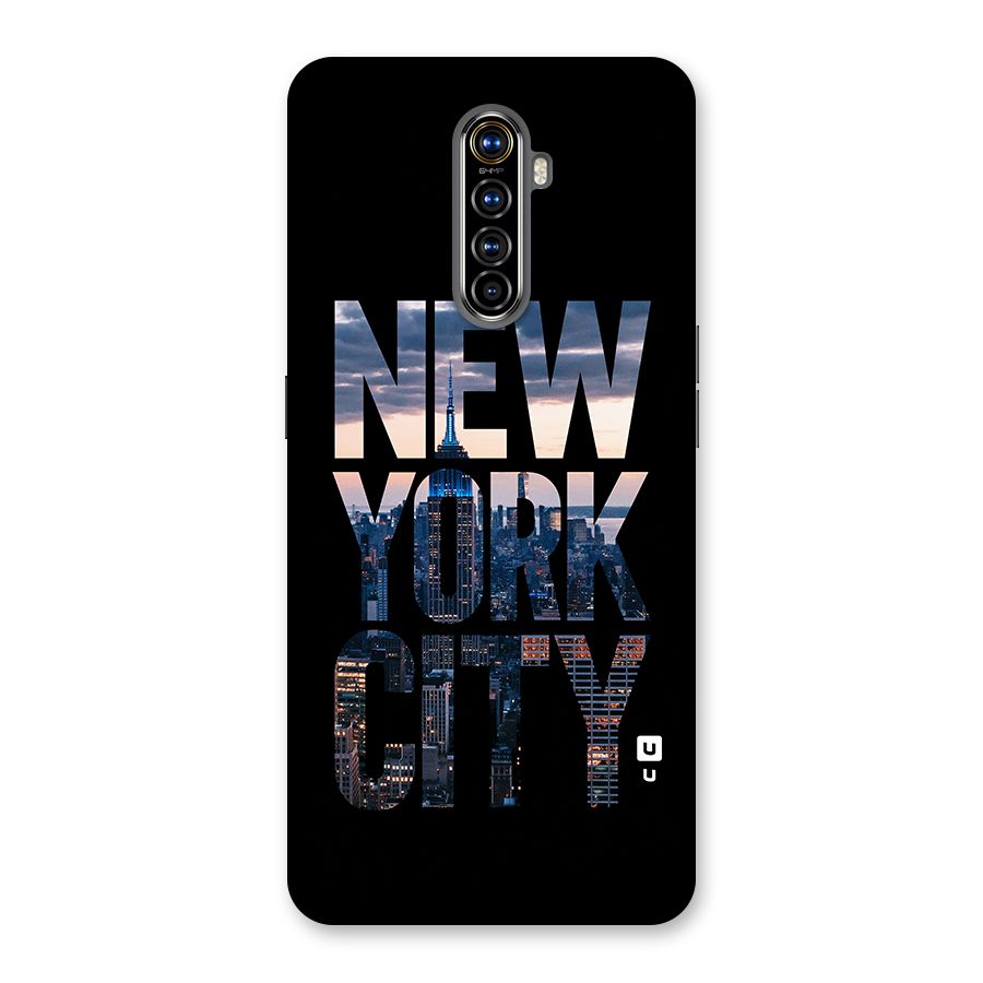 New York City Back Case for Realme X2 Pro