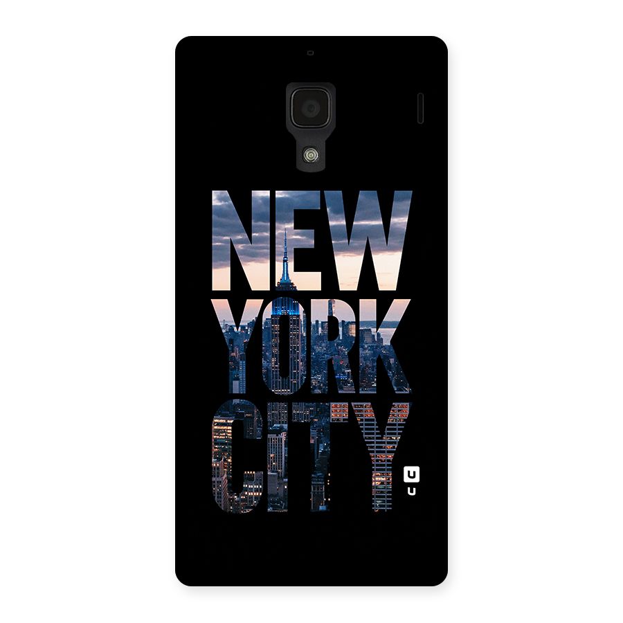 New York City Back Case for Redmi 1S