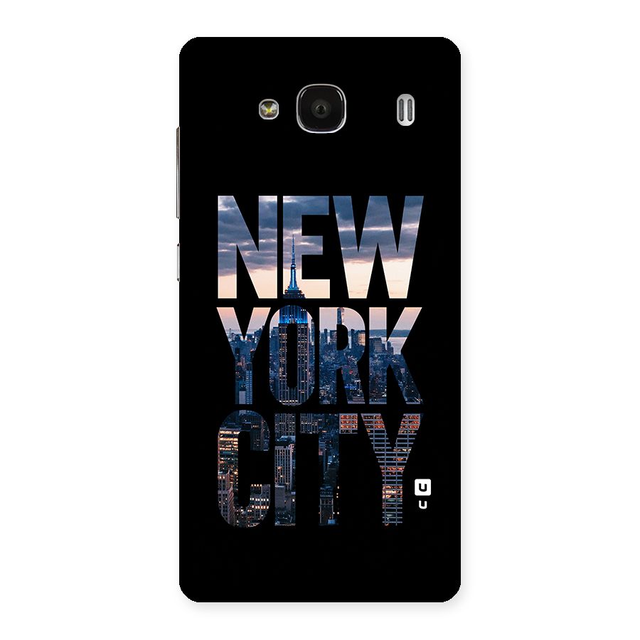 New York City Back Case for Redmi 2