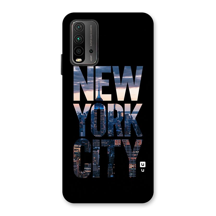 New York City Back Case for Redmi 9 Power