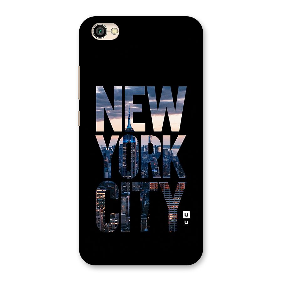 New York City Back Case for Redmi Y1 Lite