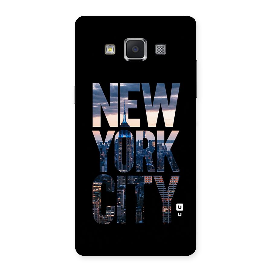 New York City Back Case for Samsung Galaxy A5