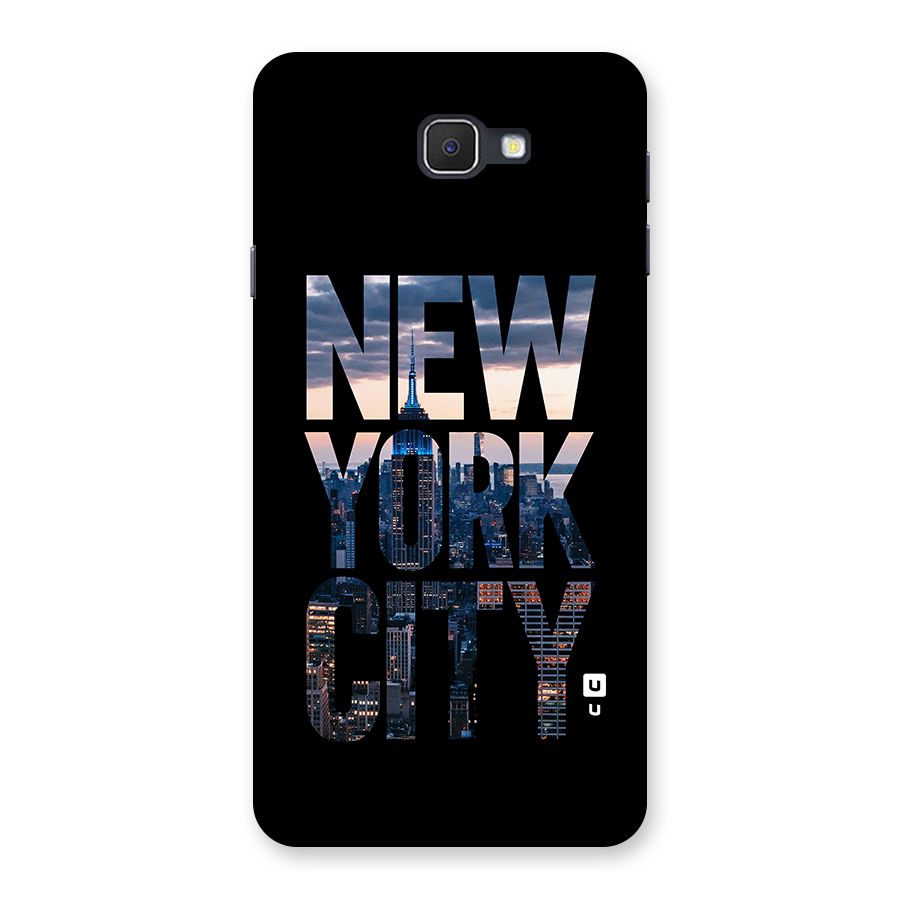 New York City Back Case for Samsung Galaxy J7 Prime