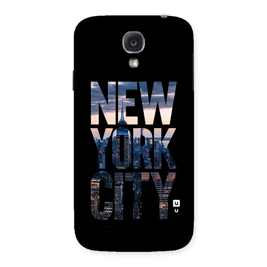 New York City Back Case for Samsung Galaxy S4