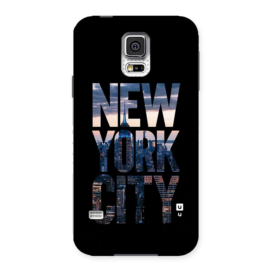 New York City Back Case for Samsung Galaxy S5