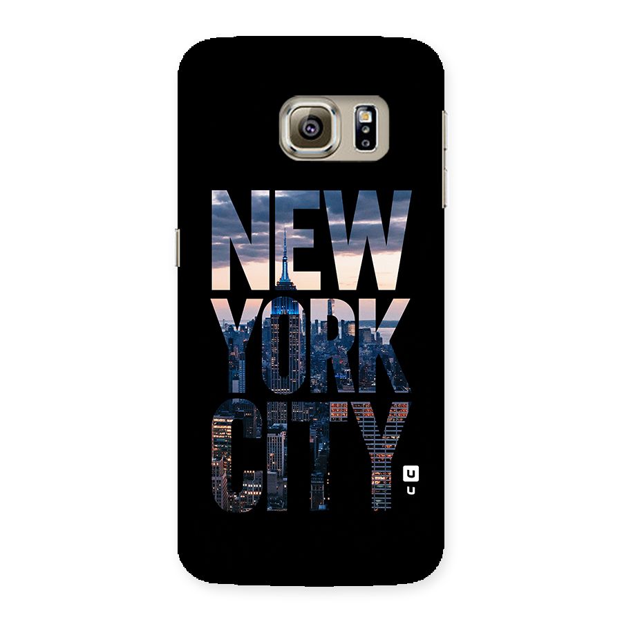 New York City Back Case for Samsung Galaxy S6 Edge