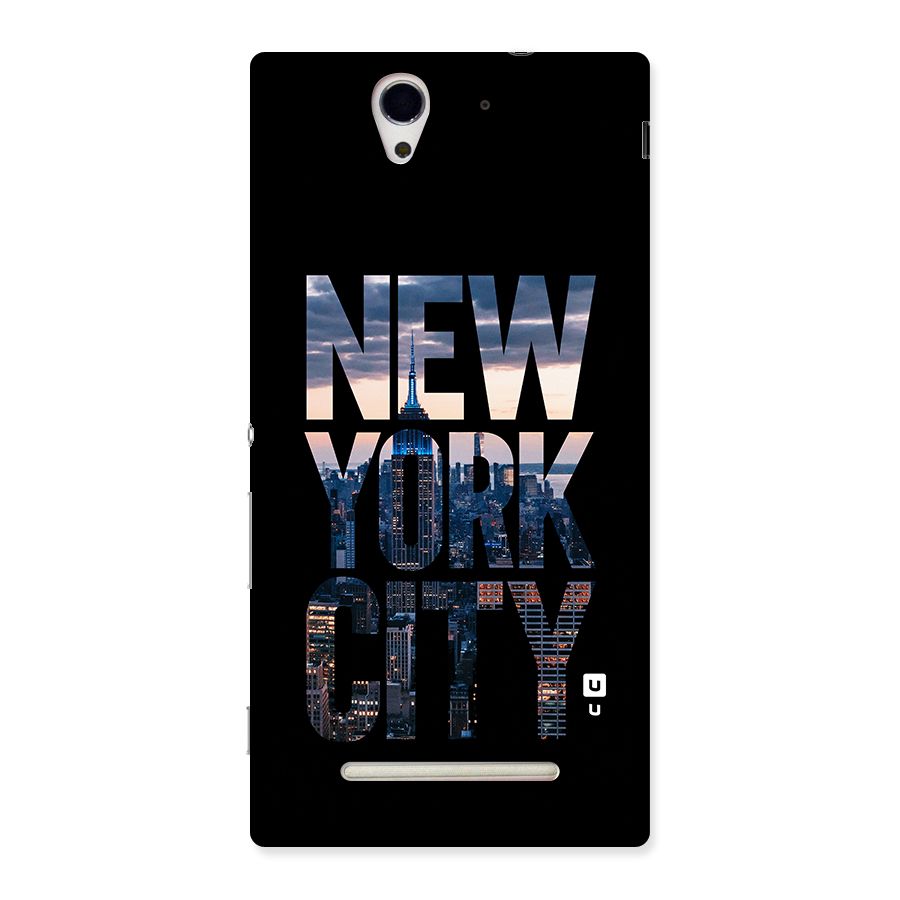 New York City Back Case for Sony Xperia C3