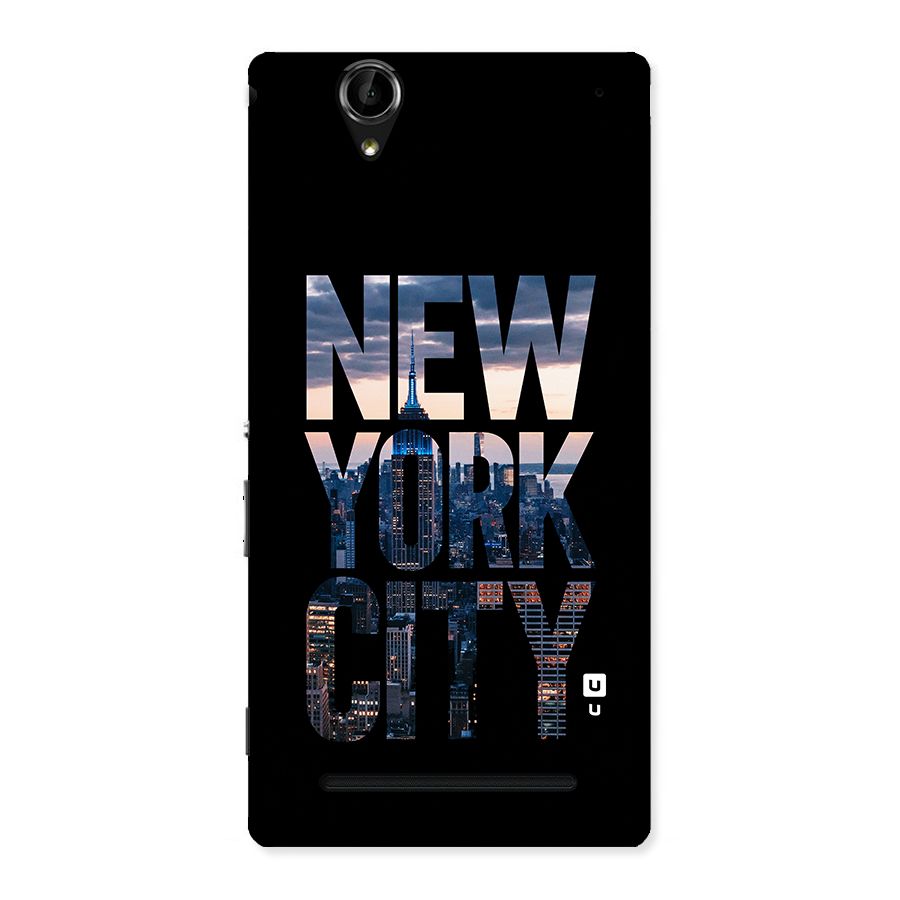 New York City Back Case for Sony Xperia T2