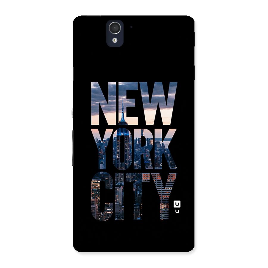 New York City Back Case for Sony Xperia Z