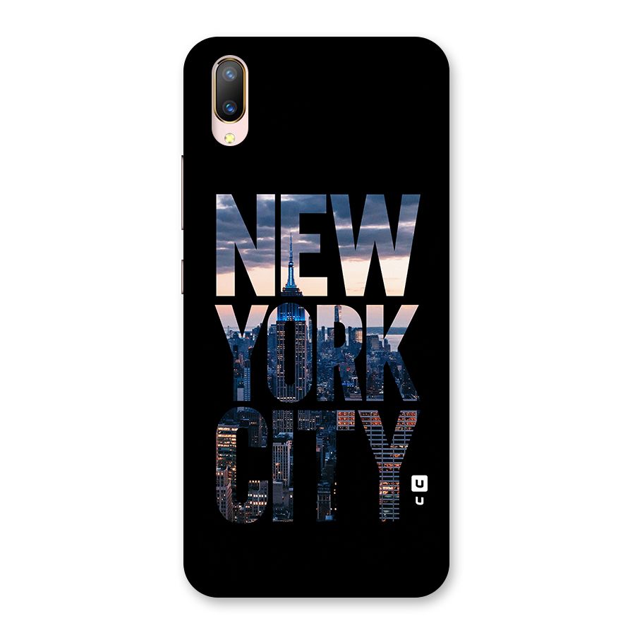 New York City Back Case for Vivo V11 Pro