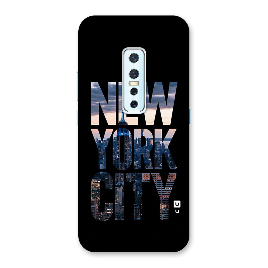 New York City Back Case for Vivo V17 Pro