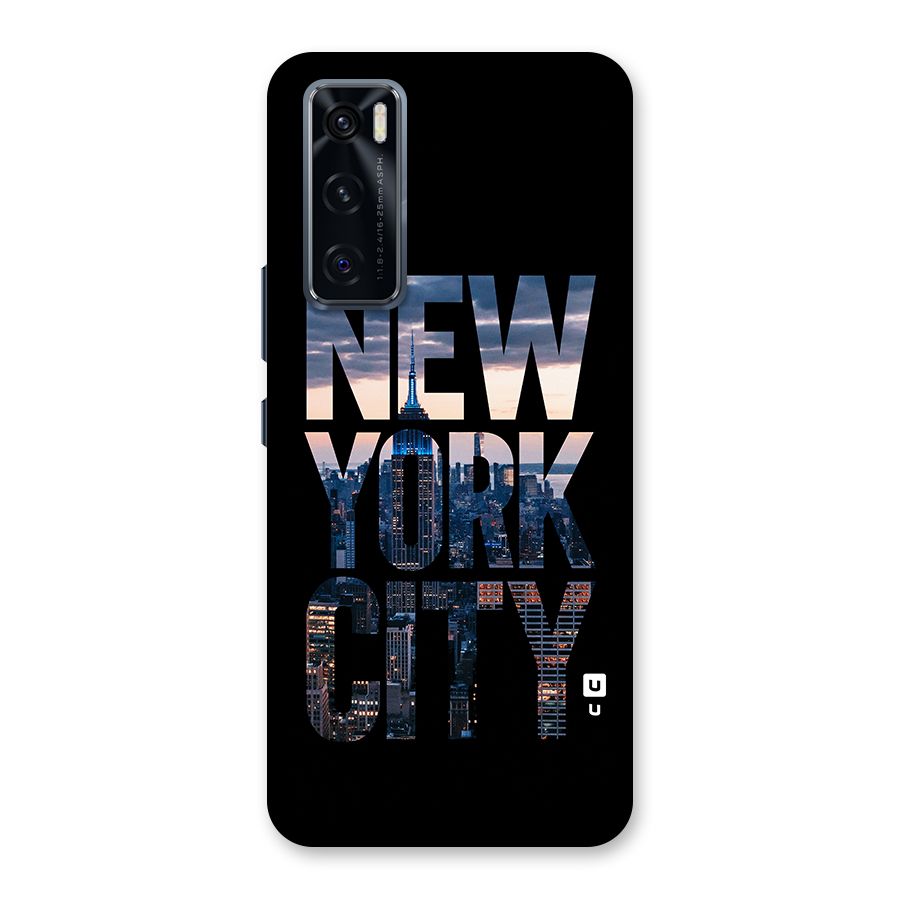 New York City Back Case for Vivo V20 SE