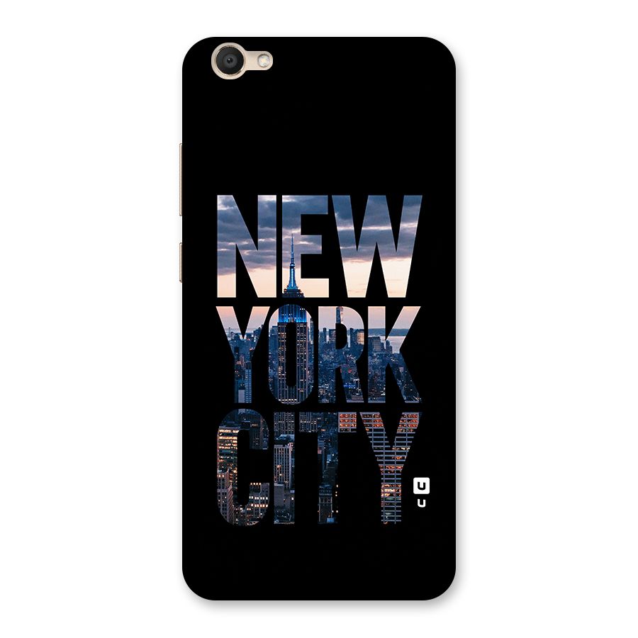 New York City Back Case for Vivo V5