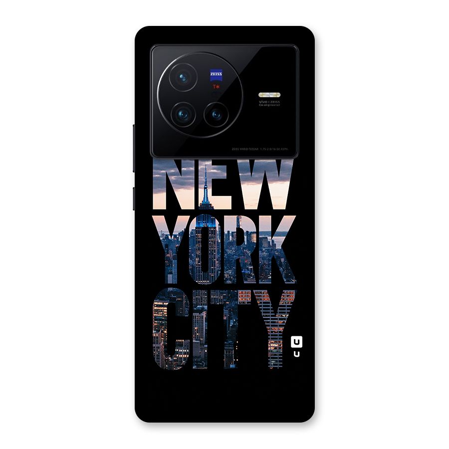 New York City Back Case for Vivo X80